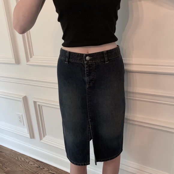 Vintage Gucci Jean Skirt - Picture 10 of 11